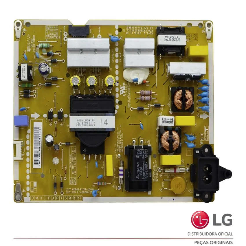 PLACA FONTE LG 49LH6000 EAY64348601 EAX66822801 | ORIGINAL