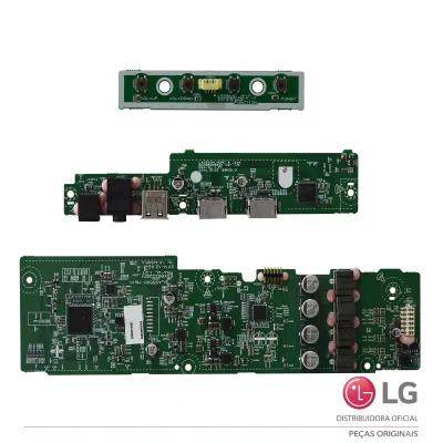 PLACA PRINCIPAL LG SOUNDBAR LAS550H EBR80313001 EAX66222601 NOVA | ORIGINAL