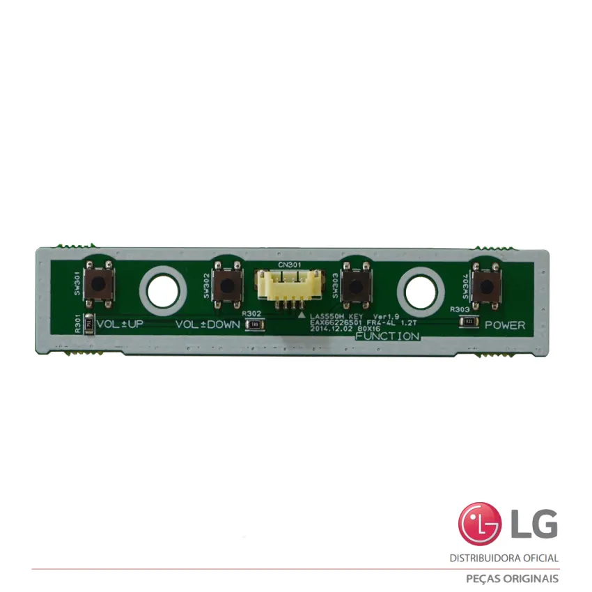 PLACA PRINCIPAL LG SOUNDBAR LAS550H EBR80313001 EAX66222601 NOVA | ORIGINAL