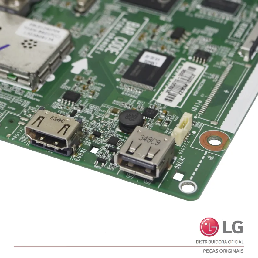 PLACA PRINCIPAL LG 32LN540B 32LN540B-SH EBU62063702 EAX64910704 | ATENÇÃO A POSIÇÃO DO FLAT