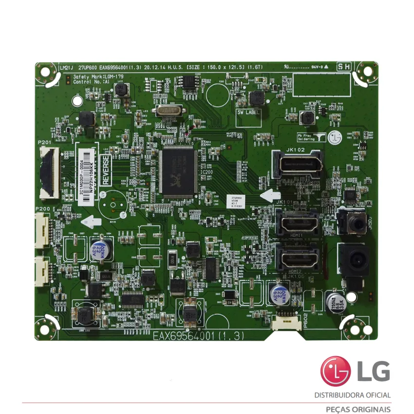 PLACA PRINCIPAL LG 27UP650 27UP650-W EBU66367801 EBU66367805 EAX69564001 | ORIGINAL