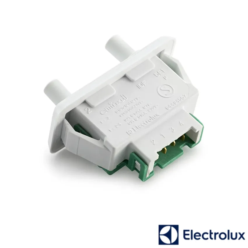 INTERRUPTOR DA PORTA DUPLO GELADEIRA ELECTROLUX 127/220V DC34 DC38 DC40 DC41 DC45 DC46 DC47 DC47A | 64484557