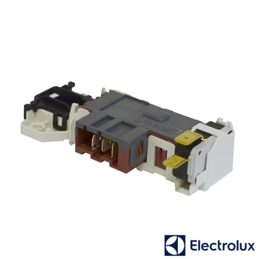 DISPOSITIVO TRAVA DA TAMPA LAVADORA ELECTROLUX LAC12 LAC13 LAC16 LAI17 LAP16 LDD16 LES13 | 64500306