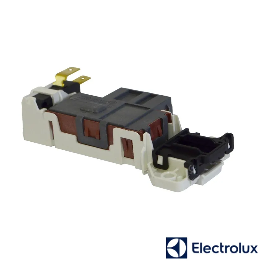 DISPOSITIVO TRAVA DA TAMPA LAVADORA ELECTROLUX LAC12 LAC13 LAC16 LAI17 LAP16 LDD16 LES13 | 64500306