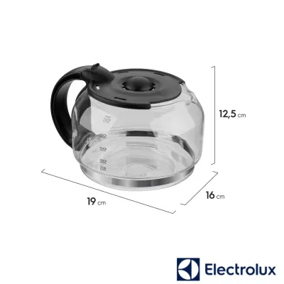 JARRA DE VIDRO CAFETEIRA EASYLINE ELECTROLUX 1,25L CMB21  | A09753501