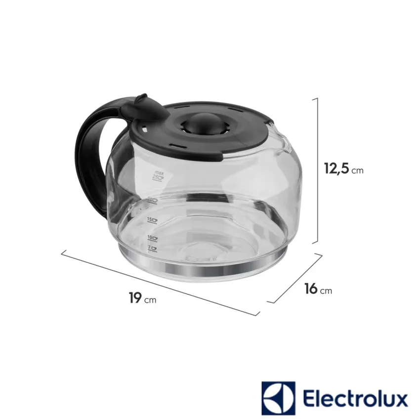 JARRA DE VIDRO CAFETEIRA EASYLINE ELECTROLUX 1,25L CMB21  | A09753501