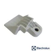 FIXADOR / SUPORTE DO PUXADOR DA PORTA REFRIGERADOR DB52 DB53 IB52 IB53 TF51 TF52 ELECTROLUX | COR: BRANCO | A07412401