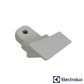 FIXADOR / SUPORTE DO PUXADOR DA PORTA REFRIGERADOR DB52 DB53 IB52 IB53 TF51 TF52 ELECTROLUX | COR: BRANCO | A07412401