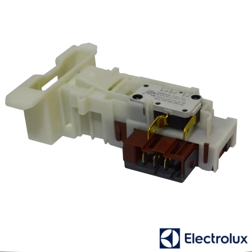 TRAVA DA TAMPA MÁQUINA DE LAVAR ELECTROLUX LED13 LED14 LED15 LED17 | A10985301