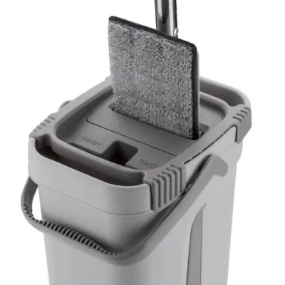 MOP MENALUX FLAT LAVA E SECA COM REFIL EXTRA DE MICROFIBRA ELECTROLUX | CAPACIDADE: 4,5L | A23217301