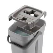 MOP MENALUX FLAT LAVA E SECA COM REFIL EXTRA DE MICROFIBRA ELECTROLUX | CAPACIDADE: 4,5L | A23217301