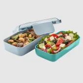 MARMITA LUNCH BOX TAMPA EASY OPEN ELECTROLUX 2 EM 1 VERDE | A15338401