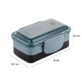 MARMITA LUNCH BOX TAMPA EASY OPEN ELECTROLUX 2 EM 1 PRETA | A15338601