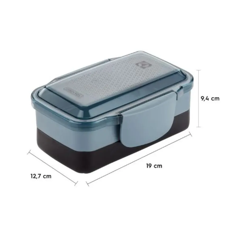 MARMITA LUNCH BOX TAMPA EASY OPEN ELECTROLUX 2 EM 1 PRETA | A15338601
