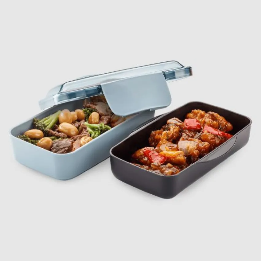 MARMITA LUNCH BOX TAMPA EASY OPEN ELECTROLUX 2 EM 1 PRETA | A15338601