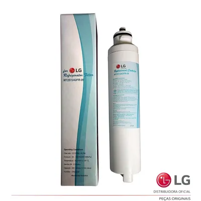 FILTRO DE ÁGUA LG REFRIGERADOR SIDE BY SIDE M7251242FR-06 ADQ32617703 NOVO | ORIGINAL