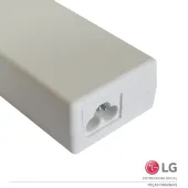 FONTE EXTERNA LG 19V ~ 3.42A BRANCA ORIGINAL EAY62990921 EAY62990909 PF50KS DA-65G19 | 100-240V ~ 50-60 Hz