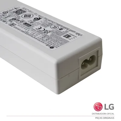 FONTE EXTERNA LG DA-65F19 19V - 3.42A QP5W EAY62990924 | COR: BRANCO | ORIGINAL