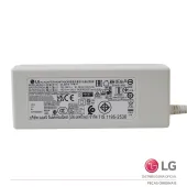 FONTE EXTERNA LG DA-65F19 19V - 3.42A QP5W EAY62990924 | COR: BRANCO | ORIGINAL