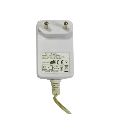 FONTE CARREGADOR 127V - 220V 50-60Hz 12V 500mA LY06-120-0500BR