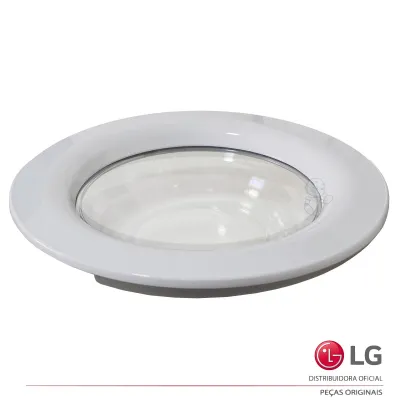 PORTA COMPLETA LAVA E SECA LG FRONTAL FV3011WG4 FV3011WG4A ADC76406413