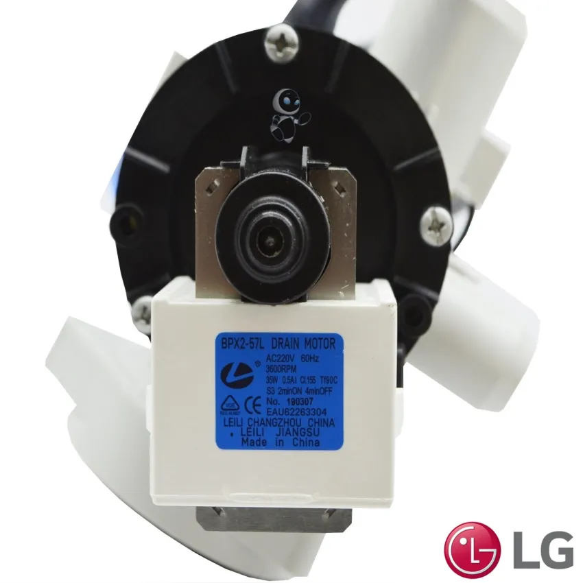 BOMBA DE DRENAGEM DUPLA LAVA E SECA LG 220V S3006 NAS106F1WBR WD-C1485ADA WD-W1485ADA WD11EP6A 5859ER1002S AHA75453301