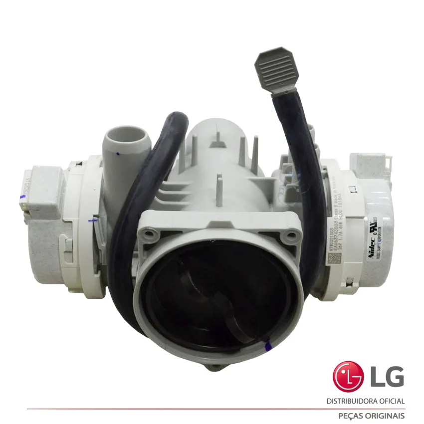 BOMBA DRENAGEM LAVA E SECA LG 26V 1.7A 45W WD17BV2S6B WD17SV2S6B EAU63743803 AHA75693429