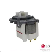 ELETROBOMBA / BOMBA DE DRENAGEM LG 220V T1407TPX TS1804DPH WT-H8006 WD-12320RD WF-T1022TP S3008 EAU61383502