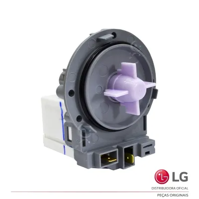 ELETROBOMBA / BOMBA DE DRENAGEM LG LAVA E SECA BPX2-57L 220V 35W EAU62263304 EAU61383504 - ORIGINAL