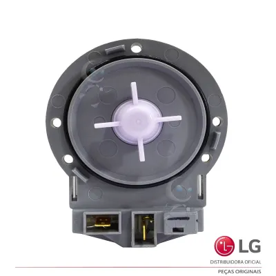 ELETROBOMBA / BOMBA DE DRENAGEM LG LAVA E SECA BPX2-57L 220V 35W EAU62263304 EAU61383504 - ORIGINAL