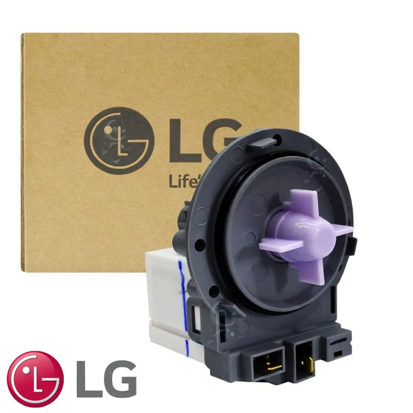 ELETROBOMBA / BOMBA DE DRENAGEM LG LAVA E SECA BPX2-57L 220V 35W EAU62263304 EAU61383504 - ORIGINAL