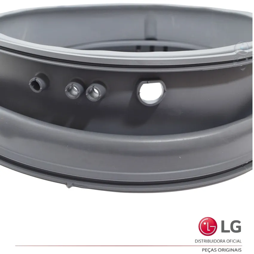 GUARNIÇÃO BORRACHA DA PORTA LAVADORA LG WD-12435 WD-12435BDA 4986ER0004G