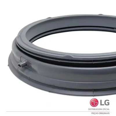 GUARNIÇÃO BORRACHA DA PORTA LAVADORA LG WD1496ADP WD1496ADPA 4986ER1005C MDS67601301 | ORIGINAL