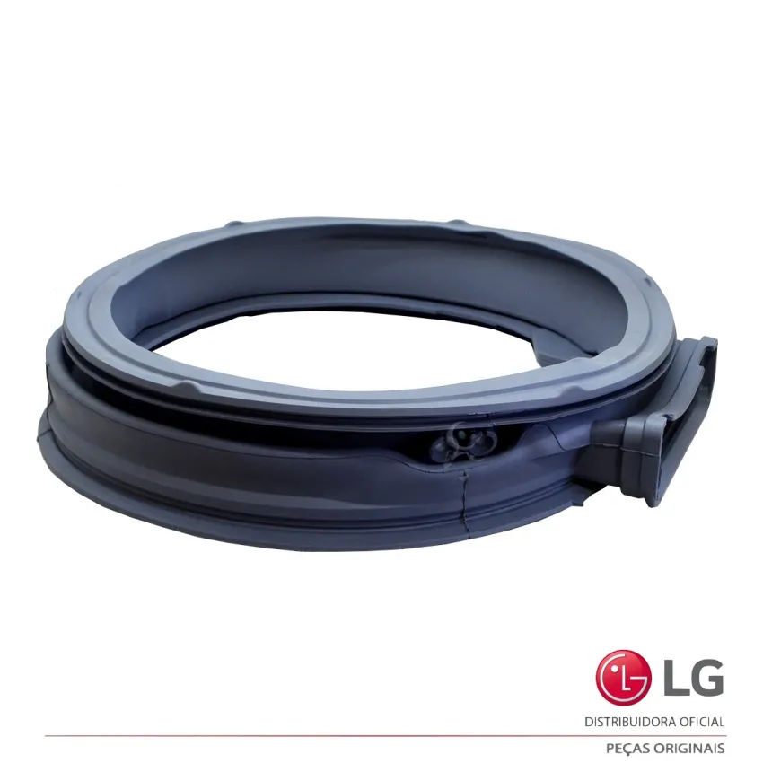 GUARNIÇÃO BORRACHA DA PORTA LAVADORA LG WD11EP6 WD11EP6A WD11WP6A WD11SB6DA WD9EP6 WD9WP6 WD9WP6A MDS63916501 - ORIGINAL