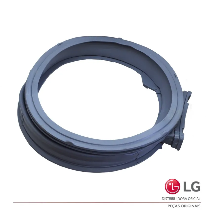 GUARNIÇÃO BORRACHA DA PORTA LAVADORA LG WD11EP6 WD11EP6A WD11WP6A WD11SB6DA WD9EP6 WD9WP6 WD9WP6A MDS63916501 - ORIGINAL