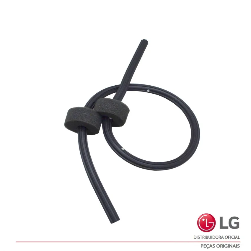 TUBO DE BORRACHA VULCANIZADA LAVA E SECA LG CV5013 CV7011 CV9011 CV9013 MEJ62524803 5214EN4001P