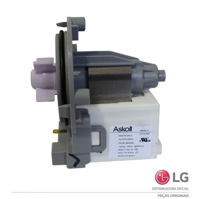 ELETROBOMBA LAVA E SECA LG WD10WP6 WD11EP6 WD11WCS6 WD11WP6 WD9EP6 BPX1-8LE 120V | EAU62263306 EAU61383506