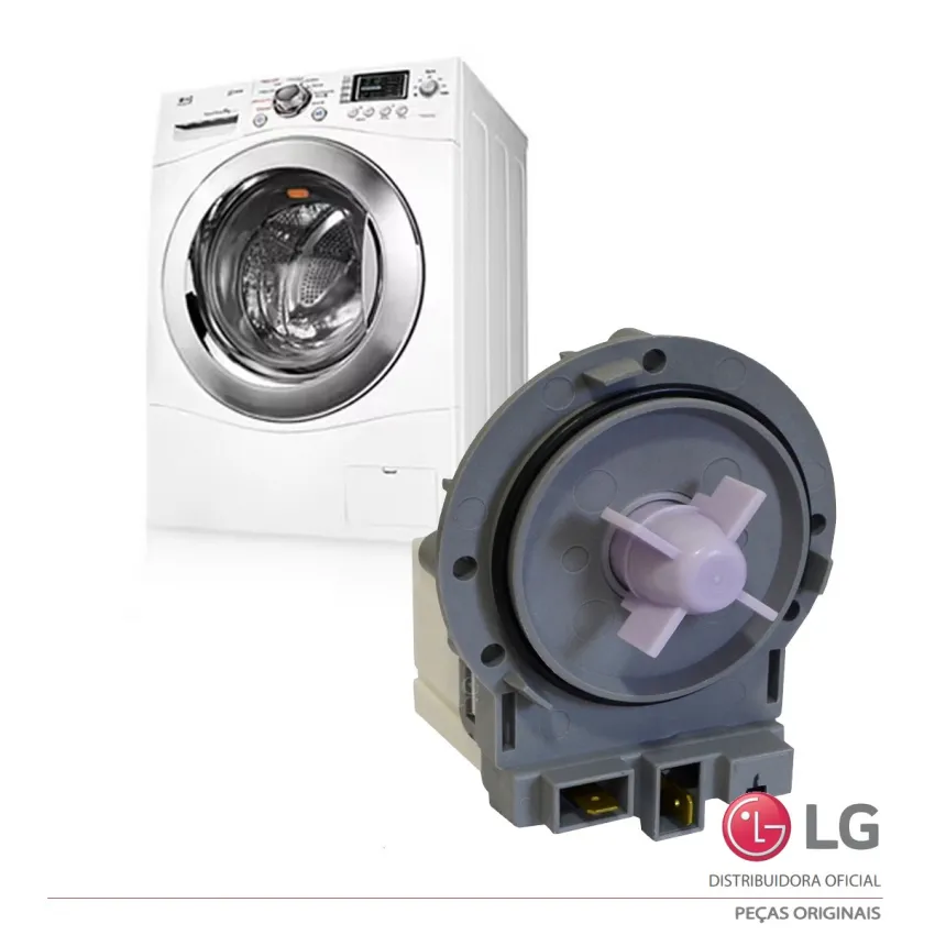 ELETROBOMBA LAVA E SECA LG WD10WP6 WD11EP6 WD11WCS6 WD11WP6 WD9EP6 BPX1-8LE 120V | EAU62263306 EAU61383506