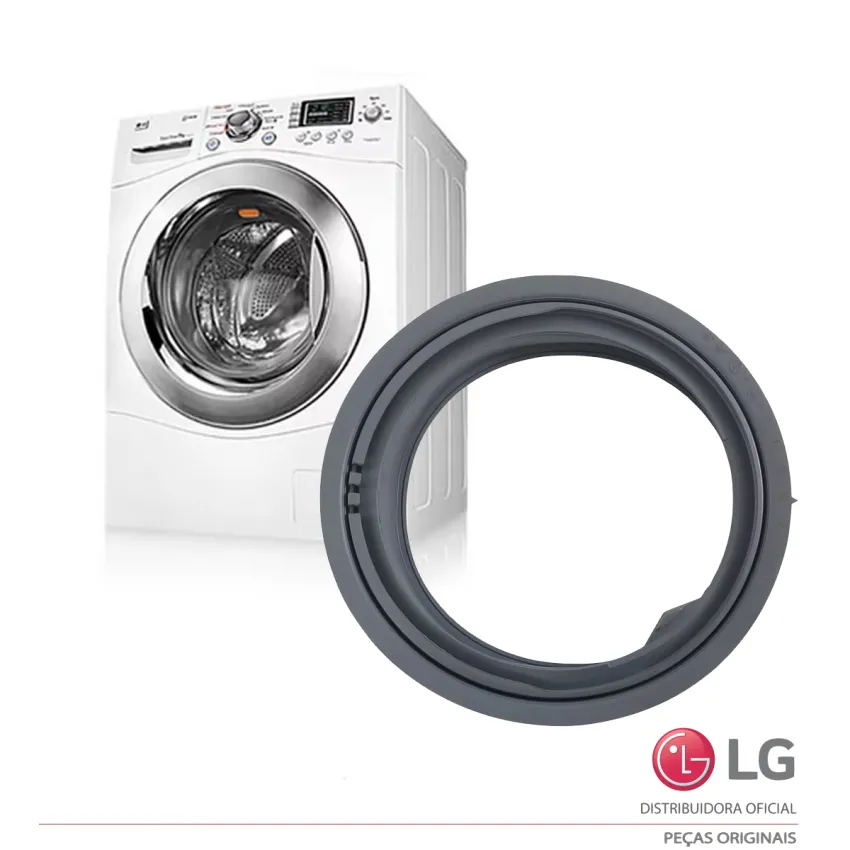 BORRACHA DA PORTA LAVA E SECA LG WD-1409FD WD-1409FDA MDS38265301 | ORIGINAL