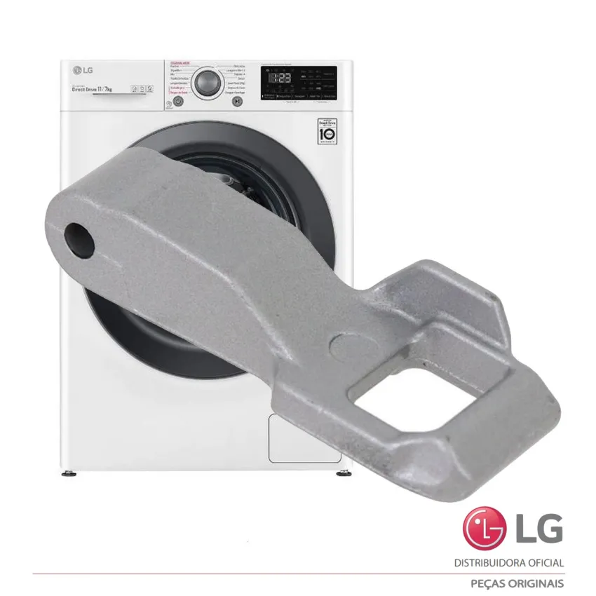 TRINCO | CONTRAPINO TRAVA DA PORTA LAVA E SECA LG CV3011BC4 CV3011WG4 CV3012MC5 CV3012WC5 MFG63099101 | ORIGINAL