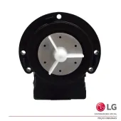 ELETROBOMBA / MOTOR DA BOMBA DE DRENAGEM LG 120V 80W  LAVA E SECA  4681EA2001T