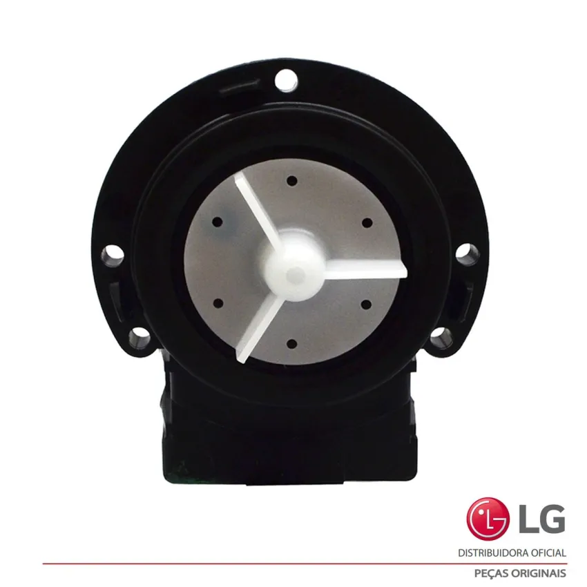 ELETROBOMBA / MOTOR DA BOMBA DE DRENAGEM LG 120V 80W  LAVA E SECA  4681EA2001T