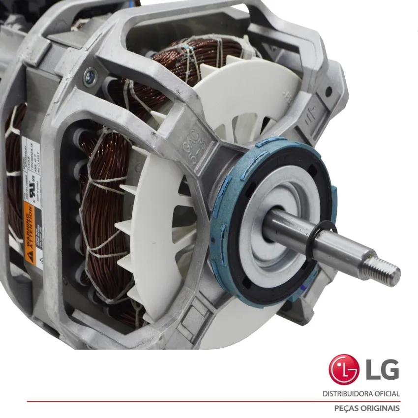 MOTOR DE CORRENTE SECADORA LG DF17VVS DG1319RD7 DLEY1701V DLGY1702V DY1119RD7 TD-V10050G DPH224L01 4681EL1008A