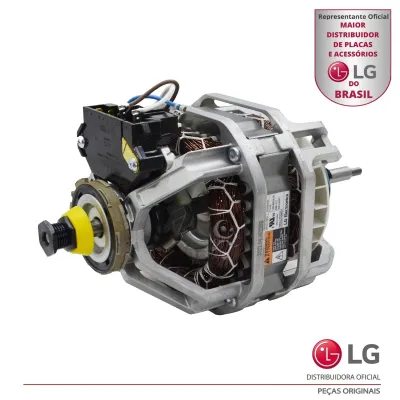MOTOR DE CORRENTE SECADORA LG DF17VVS DG1319RD7 DLEY1701V DLGY1702V DY1119RD7 TD-V10050G DPH224L01 4681EL1008A