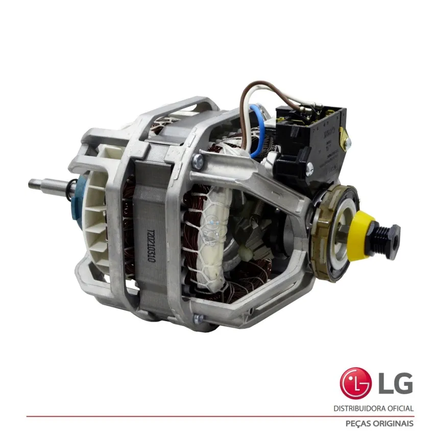 MOTOR DE CORRENTE SECADORA LG DF17VVS DG1319RD7 DLEY1701V DLGY1702V DY1119RD7 TD-V10050G DPH224L01 4681EL1008A