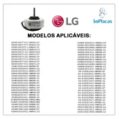 MOTOR VENTILADOR EVAPORADORA LG EAU62004010 4681A20091K/V NOVO | ORIGINAL