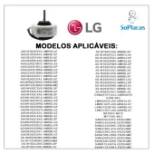 MOTOR VENTILADOR EVAPORADORA LG EAU62004010 4681A20091K/V NOVO | ORIGINAL
