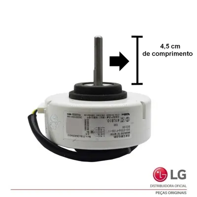 MOTOR VENTILADOR EVAPORADORA LG EAU62004010 4681A20091K/V NOVO | ORIGINAL