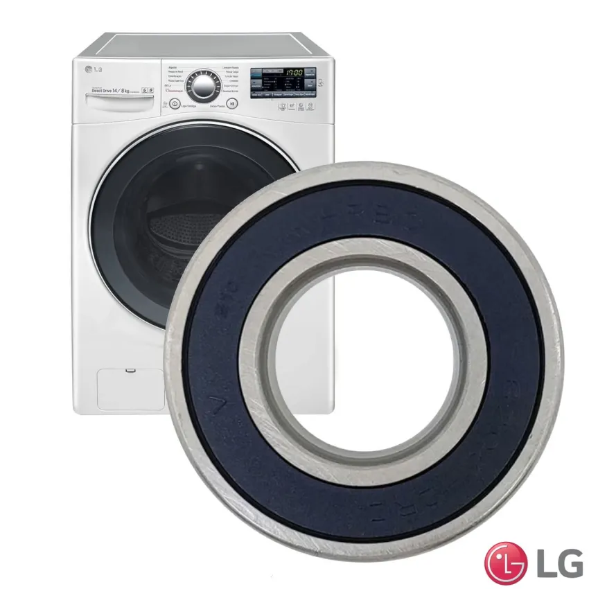 ROLAMENTO DO TANQUE / TAMBOR LAVA E SECA LG 52MM 6205-2RZ WD14EGS62 WD14WGSP6 WM14WGSP6 4280EN4001B