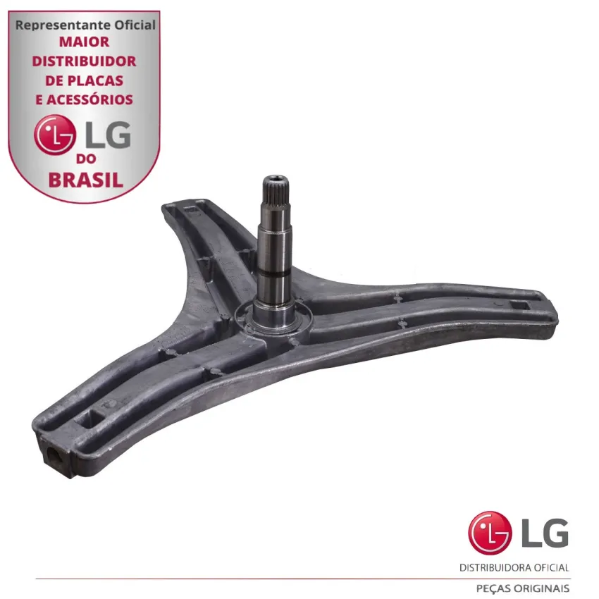EIXO TRIPE SUPORTE CESTO LAVA E SECA LG WD-1403RD5 WD-1409FD WD-1410RD 4434ER1008A